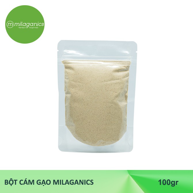 Bột Cám gạo MILAGANICS 100g