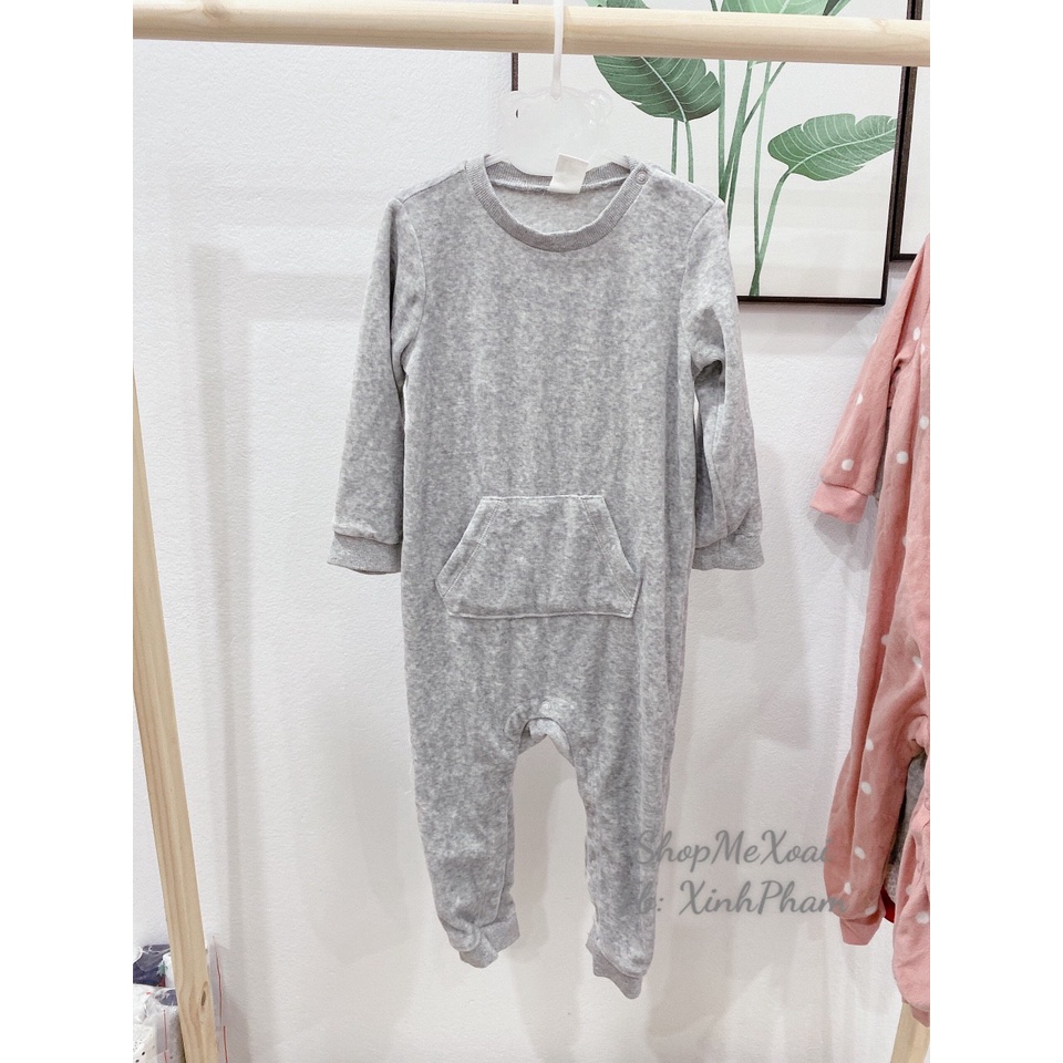 [Size 24M] [Chọn mẫu 1] Body Nỉ sleep cho bé xuất dư xịn size 24M(11-13kg)