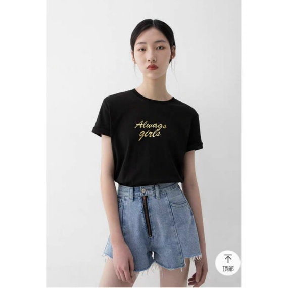 Áo thun nữ cộc tay hàng cao cấp mẫu mới in chữ đơn giản kiểu dáng basic trẻ trung bán chạy hot hit phù hợp mọi độ tuổi