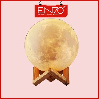 Máy Xông Tinh Dầu Hình Mặt Trăng ENZO PRO 850ml, Máy Phun Sương Tạo Độ Ẩm Cao Cấp
