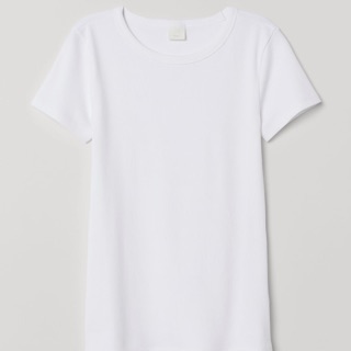 Áo phông trắng h&m dáng ôm