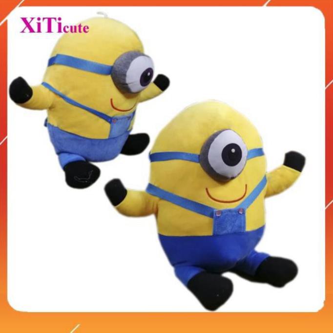 Gối ôm thú nhồi bông MINION siêu to dùng để làm gối ôm, quà tặng người thương, đồ chơi hoặc vật trang trí trong nhà