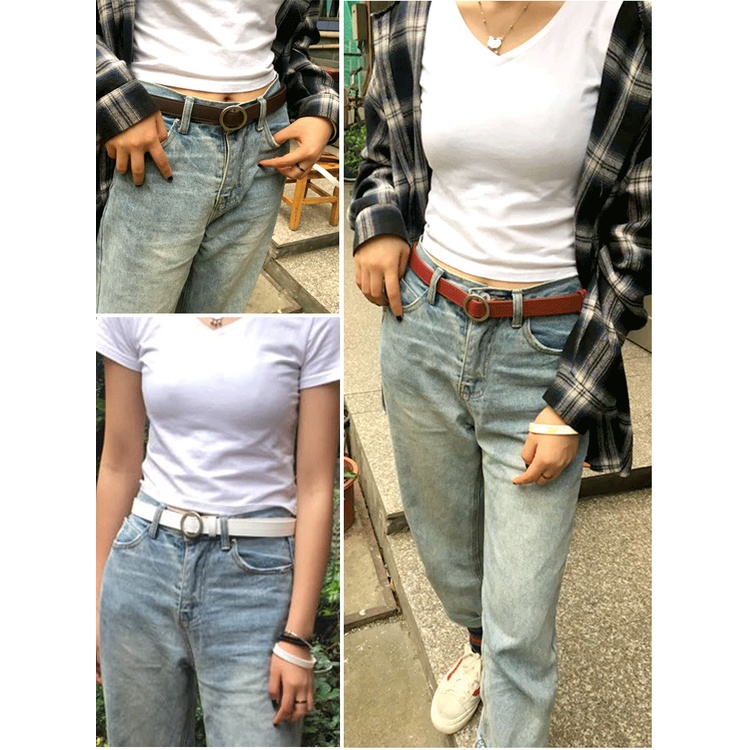 Thắt lưng nữ thời trang phong cách h1 tùy chọn màu