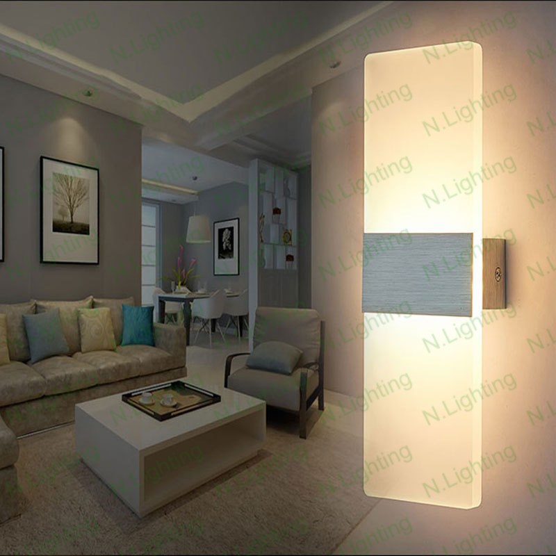 Đèn gắn vách tường trang trí LED đơn giản đèn gắn cầu thang