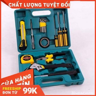 Bộ dụng cụ sửa chữa 16 món thép cao cấp
