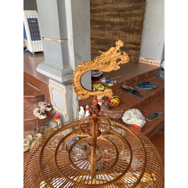 Lồng chim Chích Choè Lửa, Choè Than hàng tre già kỹ đục full lồng