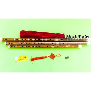 Sáo trúc Dizi Bamboo Đô (C5) La (A4) Sol (G4)