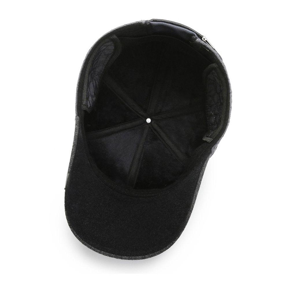 Mũ Lưỡi Trai Vải Nhung Thời Trang Cho Nam Trung Niên