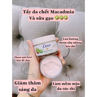 Tẩy da chết body DOVE
