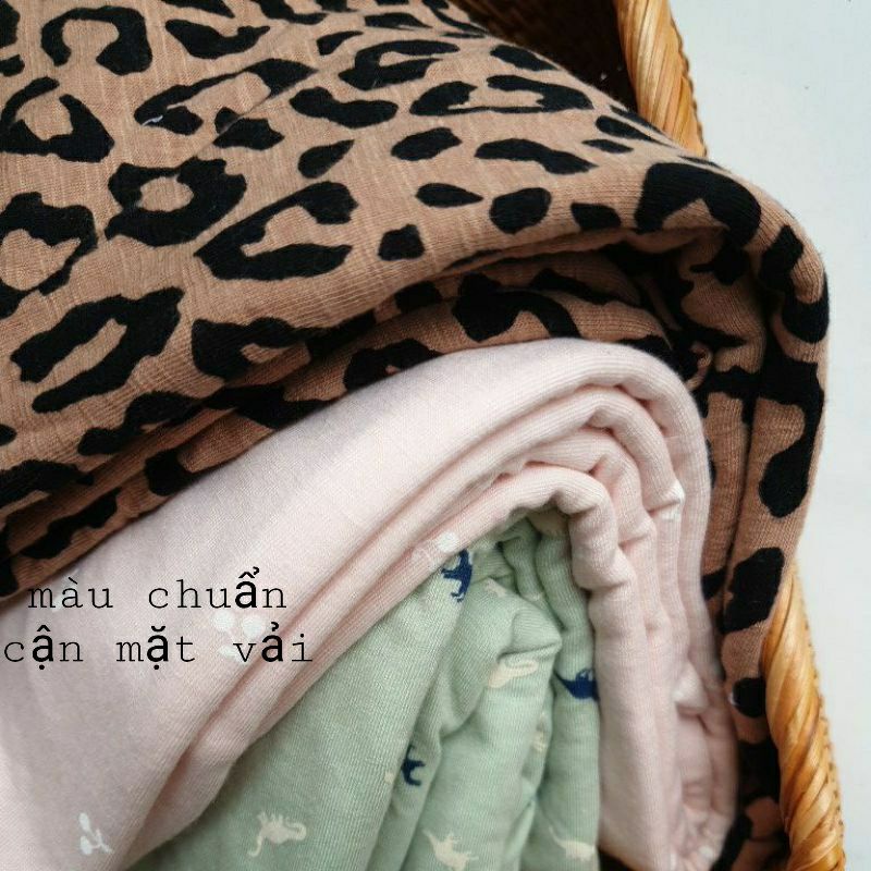 Vải cotton lụa 4 chiều