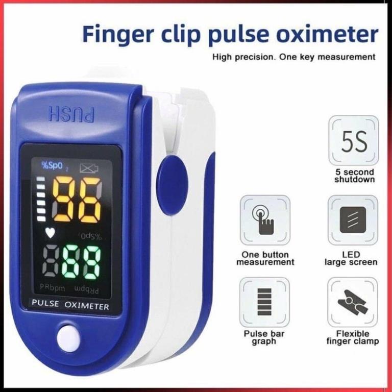 Máy đo SPO2,Máy đo nồng độ oxy trong máu  và nhịp tim LK87