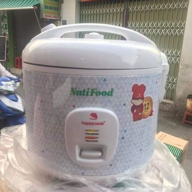 Nồi cơm điện happy cook hàng km nutifood