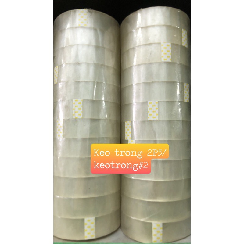 1 cây băng keo trong 2p5