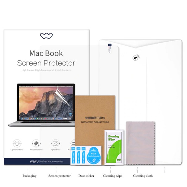 Miếng Dán Bảo Vệ Màn Hình Chống Trầy Cho Macbook Pro 15 Inch Retina A1398