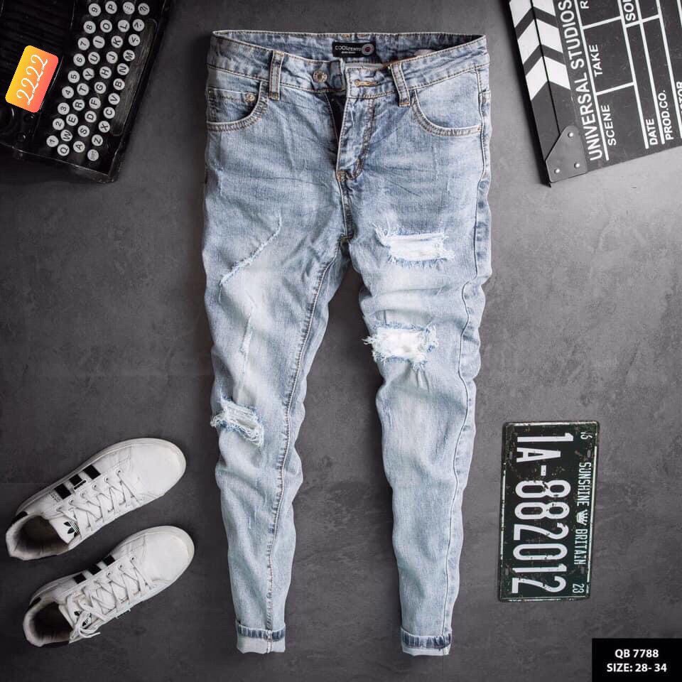 Quần Jean Nam Đen Trơn 🔵 𝐅𝐑𝐄𝐄 𝐒𝐇𝐈𝐏 🔵 Quần Bò Nam Co Giãn Hàng Thời Trang Hpfashion - Qjnhp02 | BigBuy360 - bigbuy360.vn