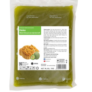 Nhân trung thu thịt quả cao cấp FARINA: Heka dưa lưới 0.5kg