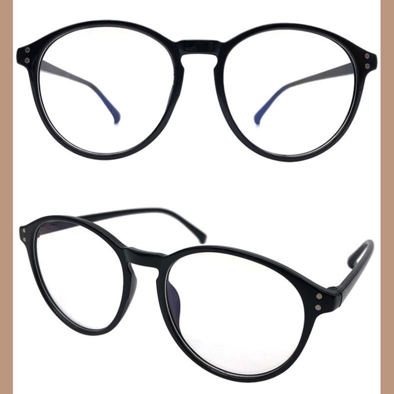 Mắt kính gọng tròn hỗ trợ giảm ánh sáng xanh sành điệu cho nam nữ