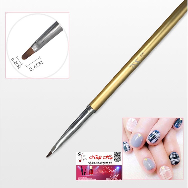 Bộ Bút Cọ Vẽ Móng Tay DingXi Cao Cấp Japan Nail Art Brush