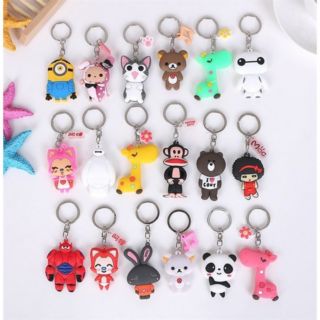Combo móc khóa gắn balo, túi xách