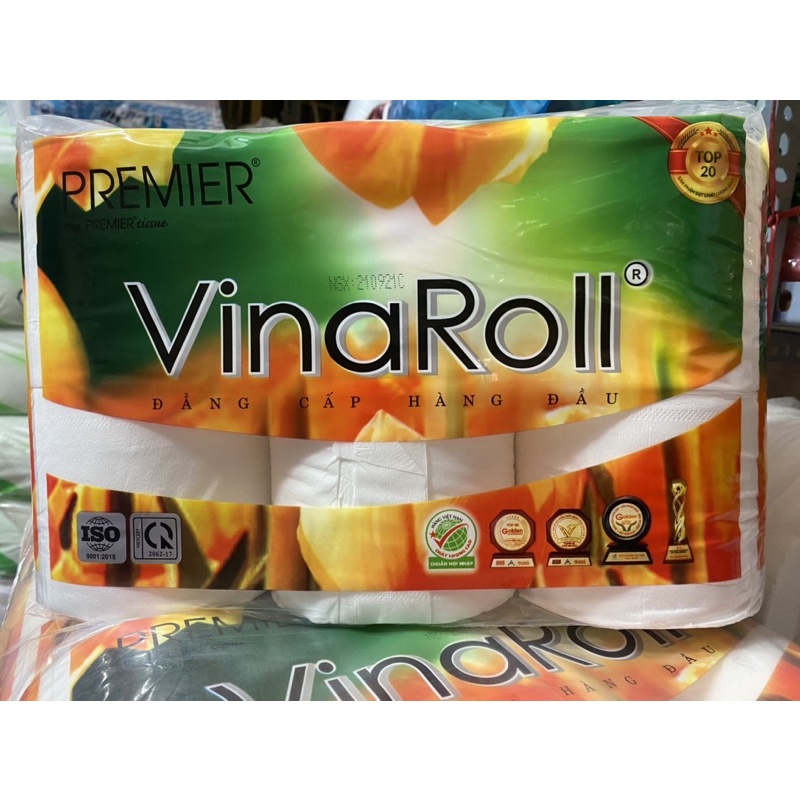 giấy vệ sinh Vinaroll 6 cuộn 3 lớp