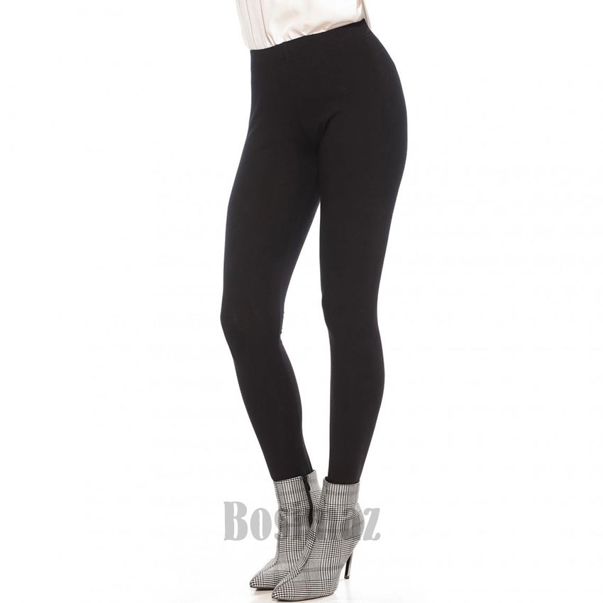 Quần Legging Nữ Bigsize Bosimaz BS011 dài không túi màu đen cao cấp, thun co giãn 4 chiều, vải đẹp dày, thoáng mát.