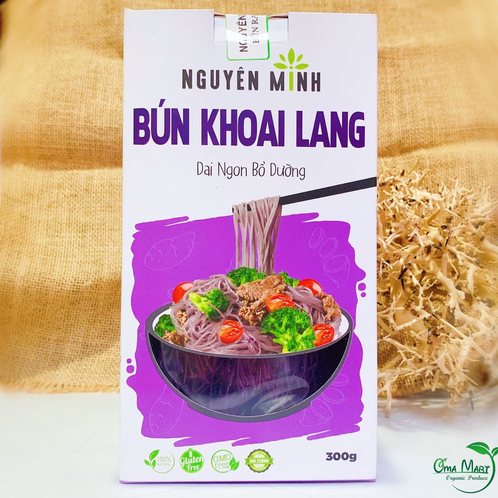 Bún rau củ gạo lứt Nguyên Minh 300g