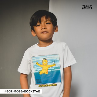 Áo Thun Nam Tay Ngắn In Hình Nirvana Nevermind Simpson