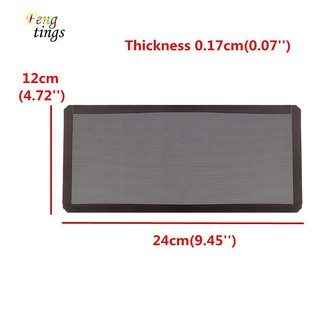 ✌ FT ✌ 12x24cm PC Case Cooling Fan Magnetic Dust Filter Mesh Net Cover Computer Guard