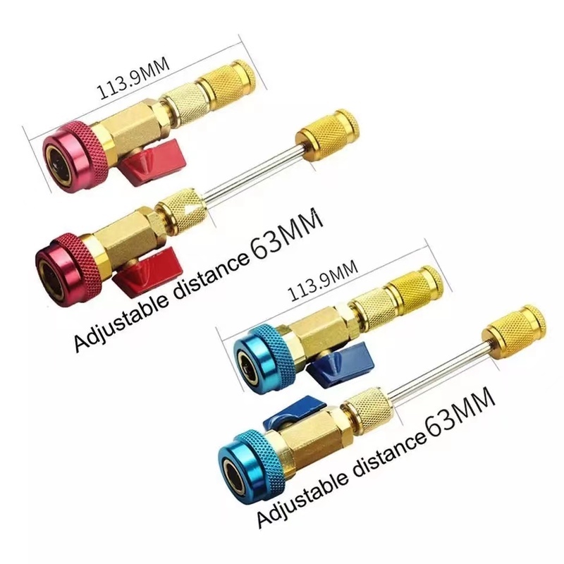 1 Đôi thay ti van điều hòa ô tô không cần xả gas R134A