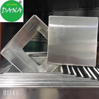 Khuôn nhôm vuông gò rời 14 cm