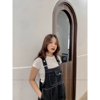 Váy yếm dáng dài