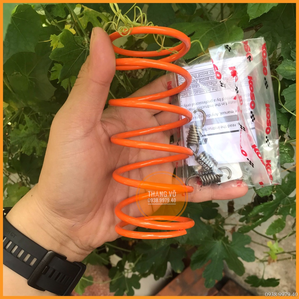 Nồi trước Vario, Nồi Koso Vario 125/150 tặng lò xo trụ 1500rpm nồi Koso Vario đồ chơi Vario SHVN Airblade Shmode