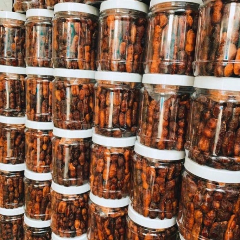 Me Lào Muối Tom hộp 500gr