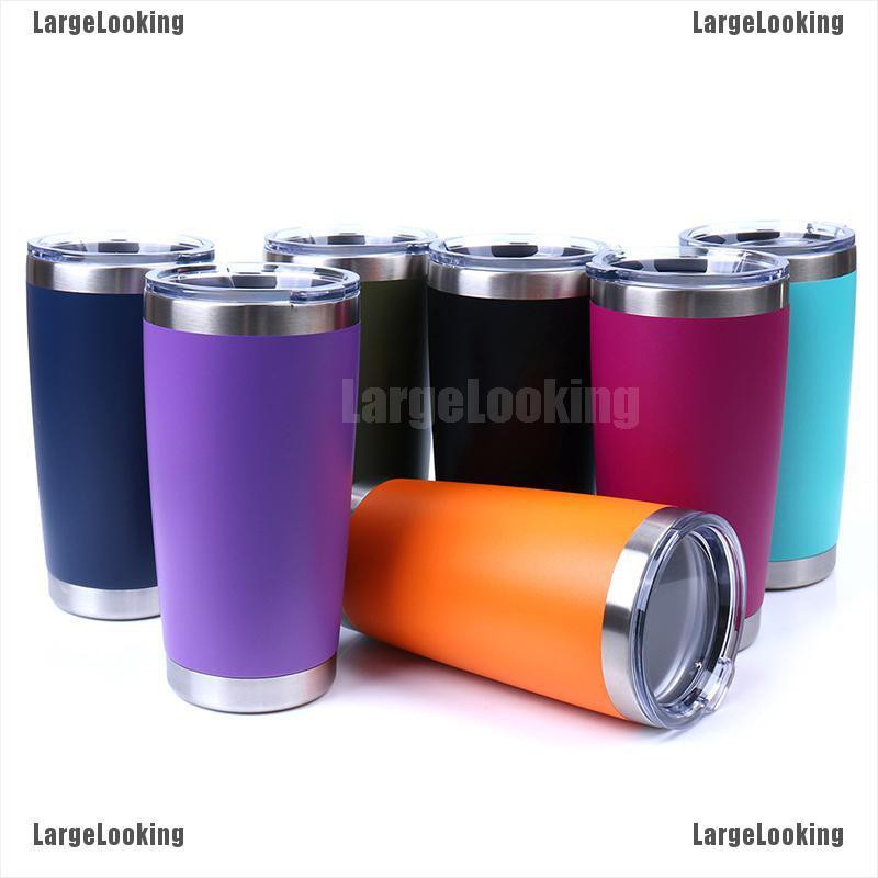 Bình Nước Giữ Nhiệt Chân Không Bằng Thép Không Gỉ 20oz