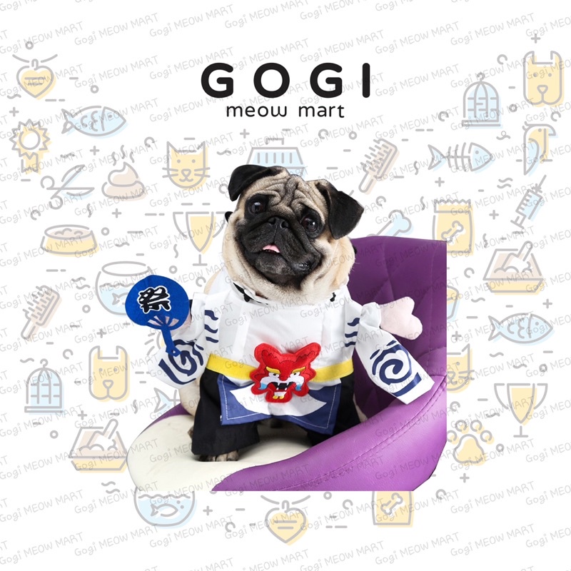 [GIÁ SỐC] Quần Áo Cosplay Bác Sĩ, Y Tá cho Chó Mèo xinh xắn -  Gogi MEOW MART