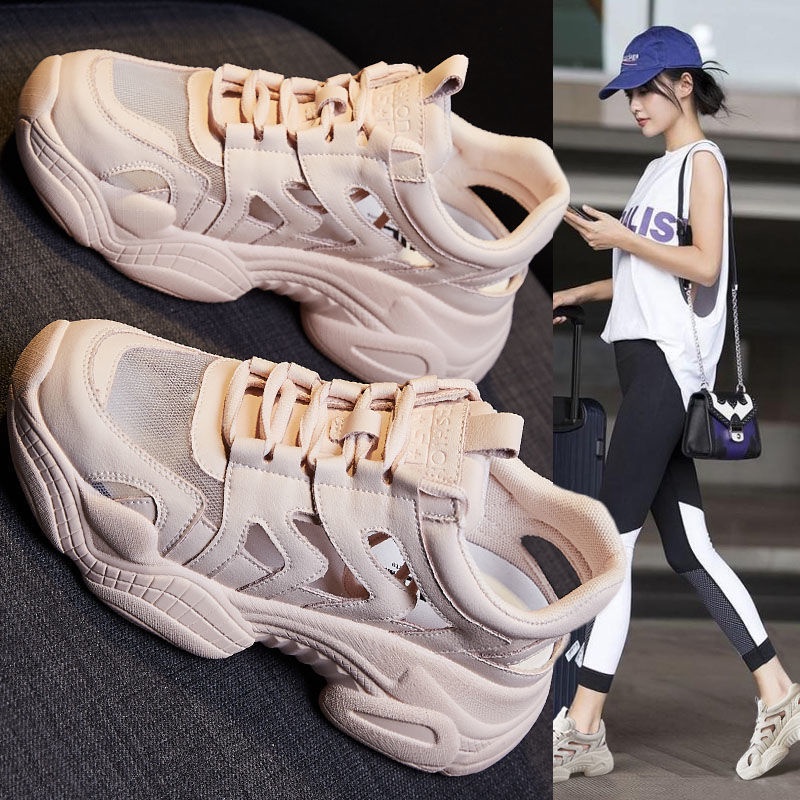 Xăng đan Thể Thao Đế Dày Thời Trang Mùa Hè Hàn Quốc Hàng Mới Dành Cho Bạn Nữ S 2022