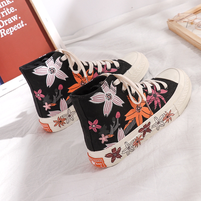 Giày thể thao cổ cao thời trang cho nữ