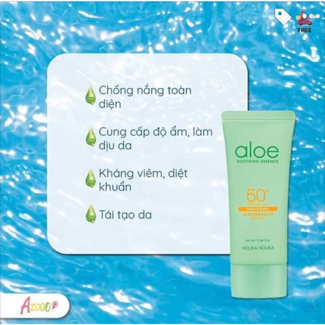 Gel chống nắng Holika - Hàn Quốc