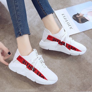 [Free Ship] Giầy thể thao nữ Off Whtie đen