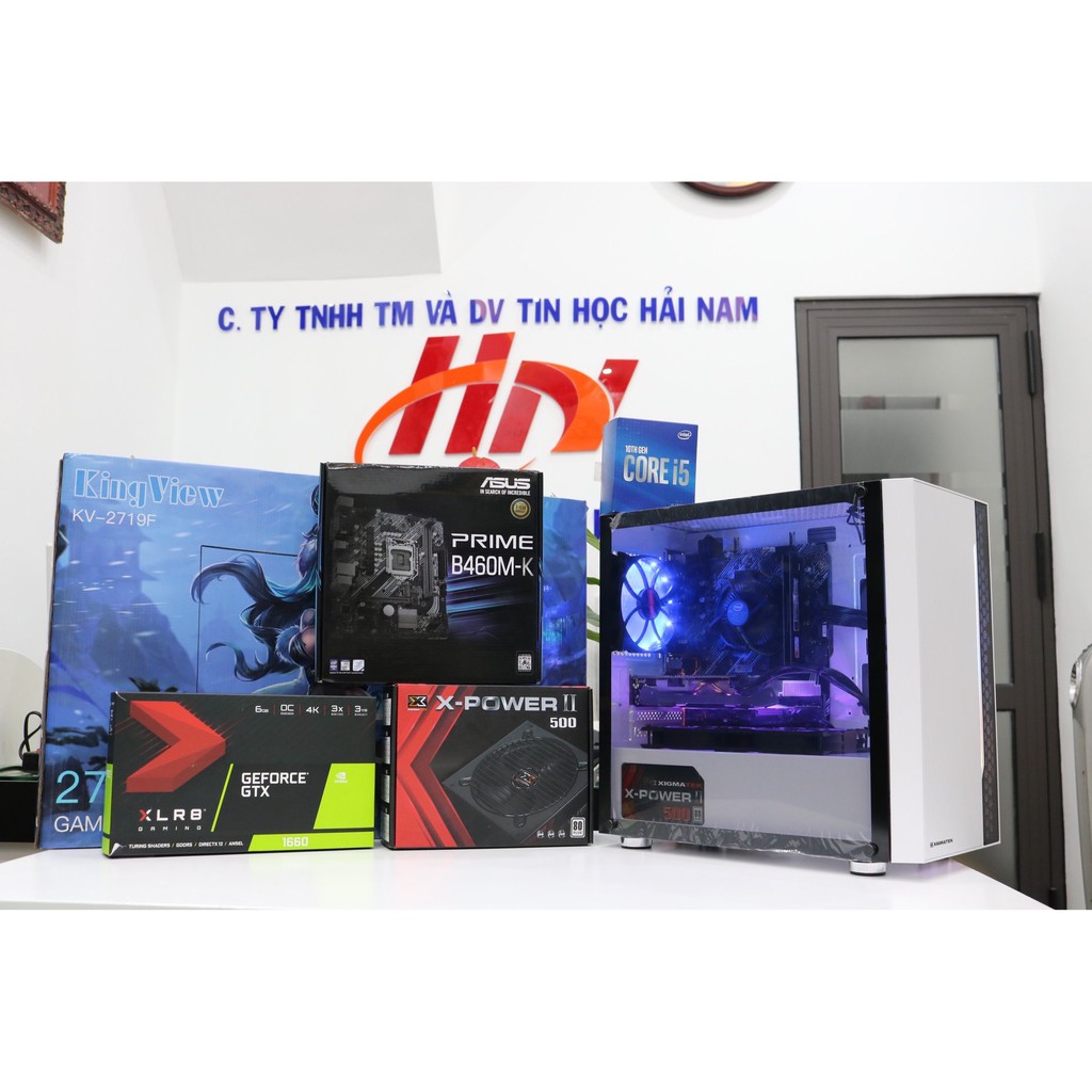 Thùng máy tính Core i5 9400F / VGA GTX1060 3G
