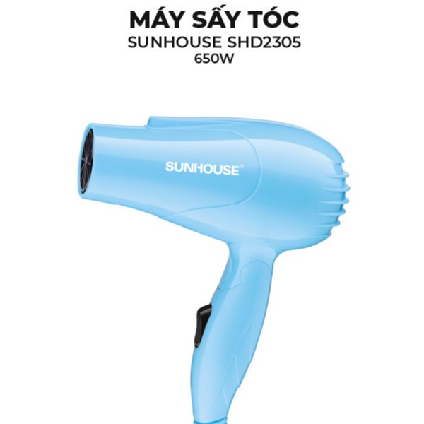 (SALE) Máy sấy tóc SUNHOUSE SHD2305 xanh