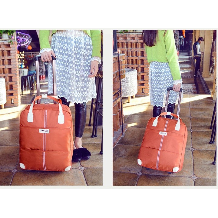 Vali kéo du lịch cao cấp tặng kèm túi du lịch - tt107