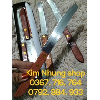 Dao thái cán gỗ