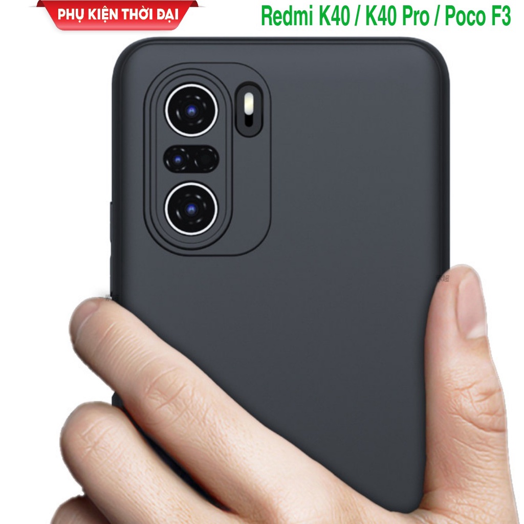 Ốp lưng Redmi K40 / K40 Pro / Poco F3 / Redmi K60 / Poco F5 Pro dẻo màu siêu mỏng ôm khít máy chống sốc