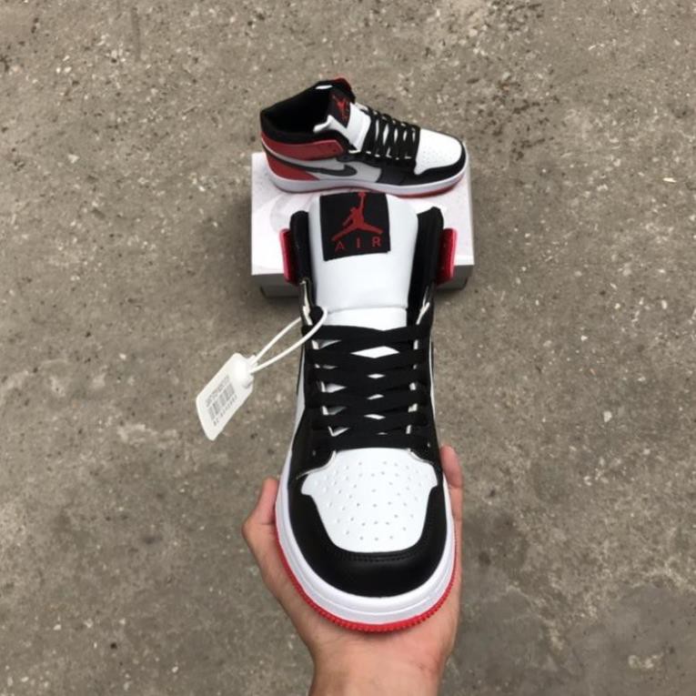 Giày Sneaker Jordan 1, Giày Thể Thao JD đen đỏ cao nam nữ loại đẹp | BigBuy360 - bigbuy360.vn