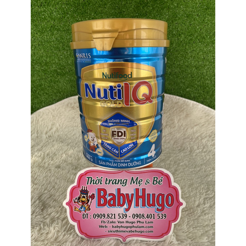 [MẪU MỚI] Sữa Bột Nutifood Nuti IQ Gold Step 4 900g