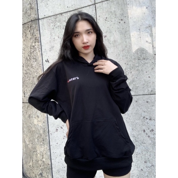 Áo hoodie Nam Nữ T-A-N chất hàng chính phẩm mát rượi AH1 hot trens hình in màu đen