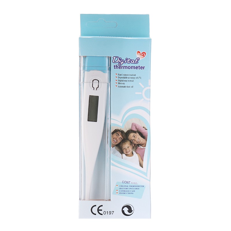 Home LCD Digital Electronic Thermometer Baby Adult Body Oral Temperature Meter Children's Body Temperature Detector