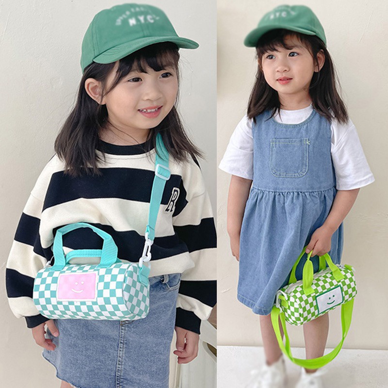 Túi Đeo Chéo Họa Tiết Mặt Cười Dành Cho Bé