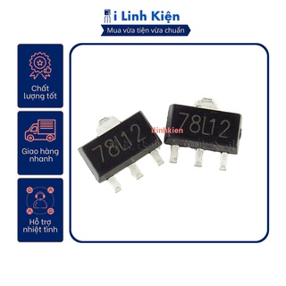 Ic nguồn 78L12 0.1A 12V SOT-89